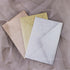 optional 250GSM thick envelopes for invitations